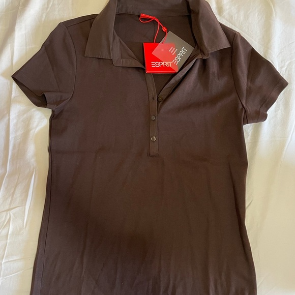 Cute brown collared shirt 🫶🏼 - Picture 3 of 3